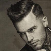 pompadour taglio capelli uomo barbershop men haircuts tendenze trend 2025