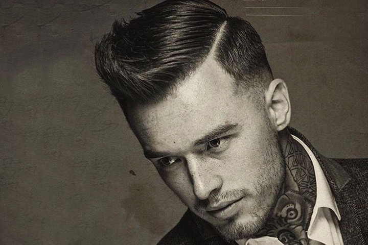 pompadour taglio capelli uomo barbershop men haircuts tendenze trend 2025